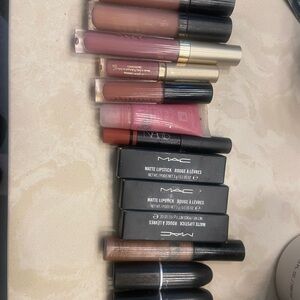 MAC and other name brand Cosmetics Matte Lipstick gloss Set - Assorted Shades